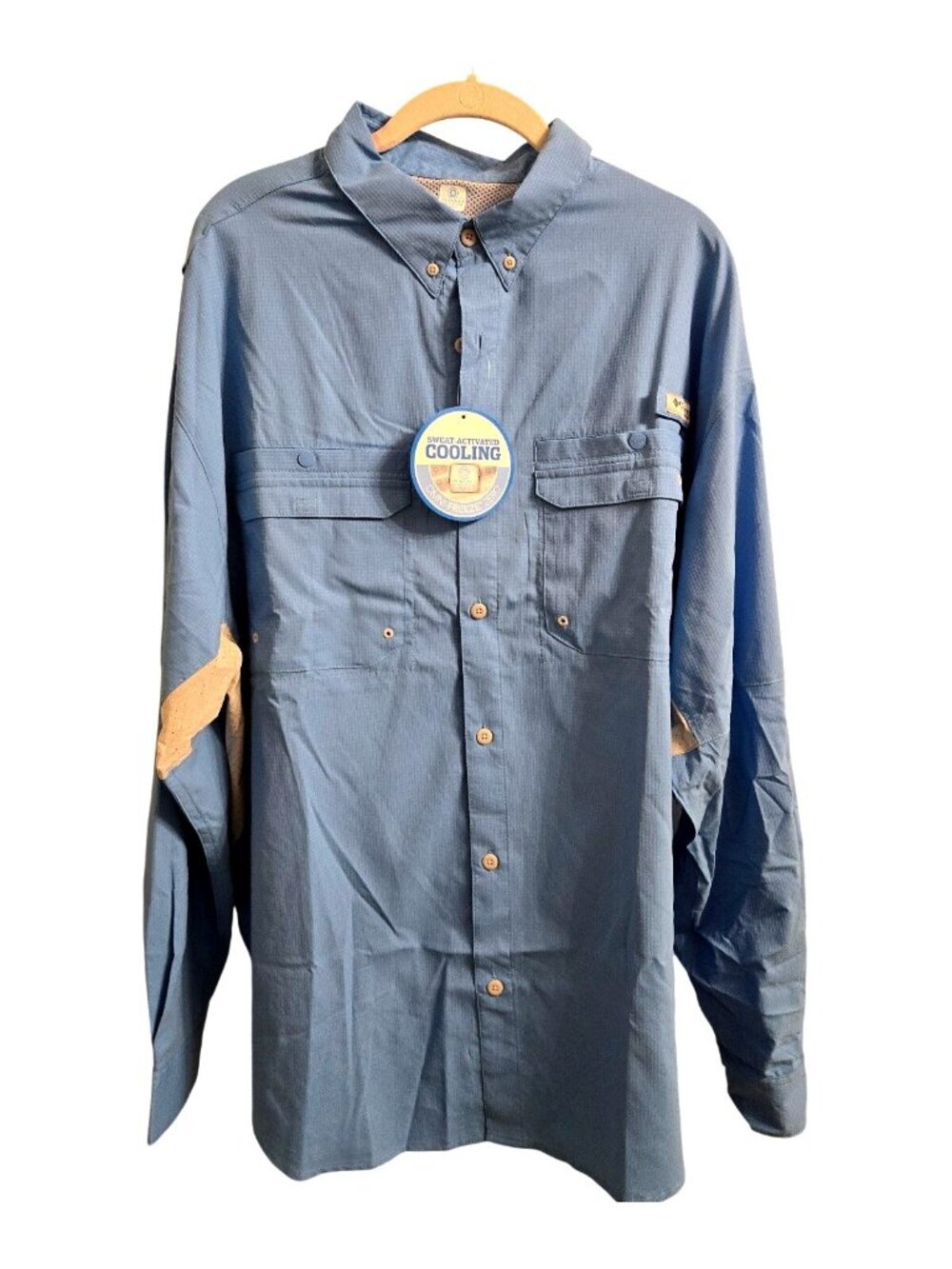 Columbia PFG Cast Away Zero Lightweight Fishing Outdoor Long Sleeve Shirt NWT XL